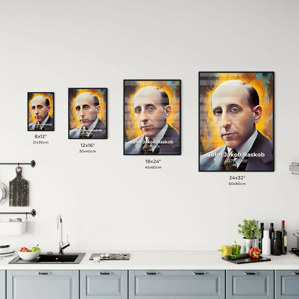 Portrait of John Jakob Raskob - Kitchen Hangings