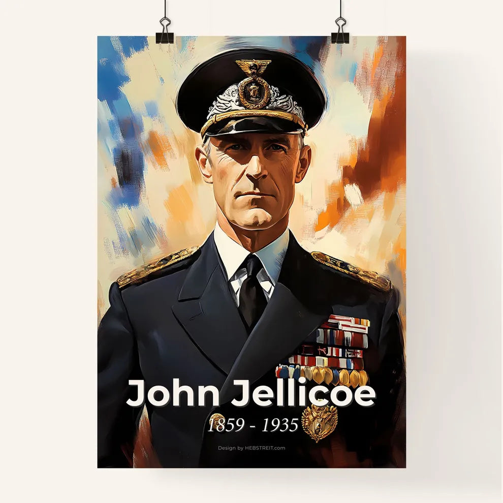 Portrait of John Jellicoe Poster
