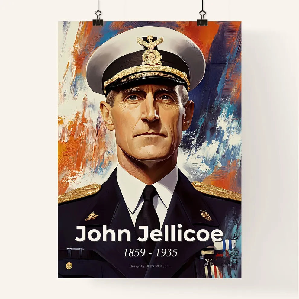 Portrait of John Jellicoe Poster