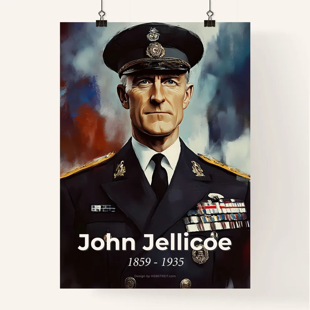 Portrait of John Jellicoe Poster