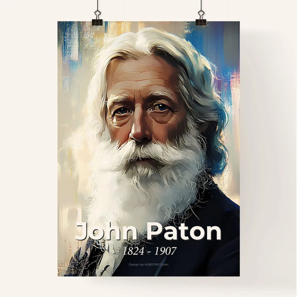 Portrait of John Paton Poster