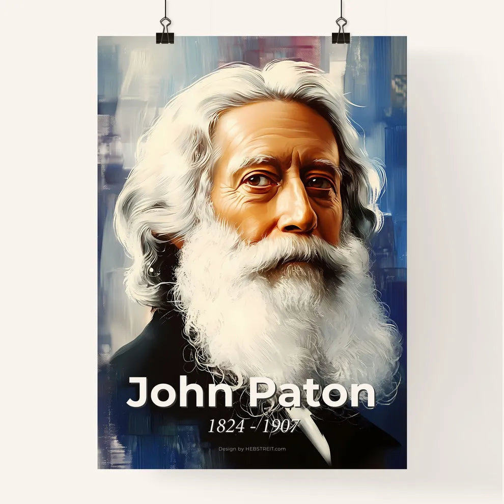 Portrait of John Paton Poster