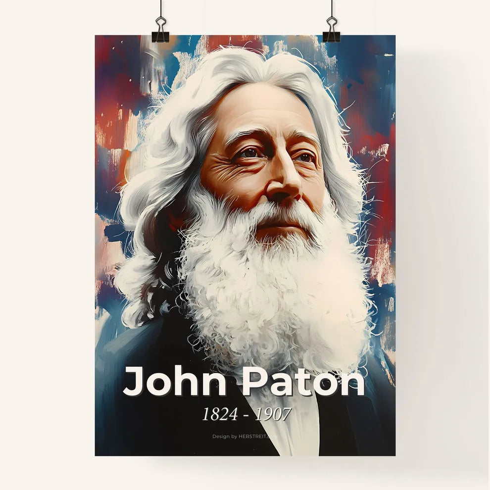 Portrait of John Paton Poster