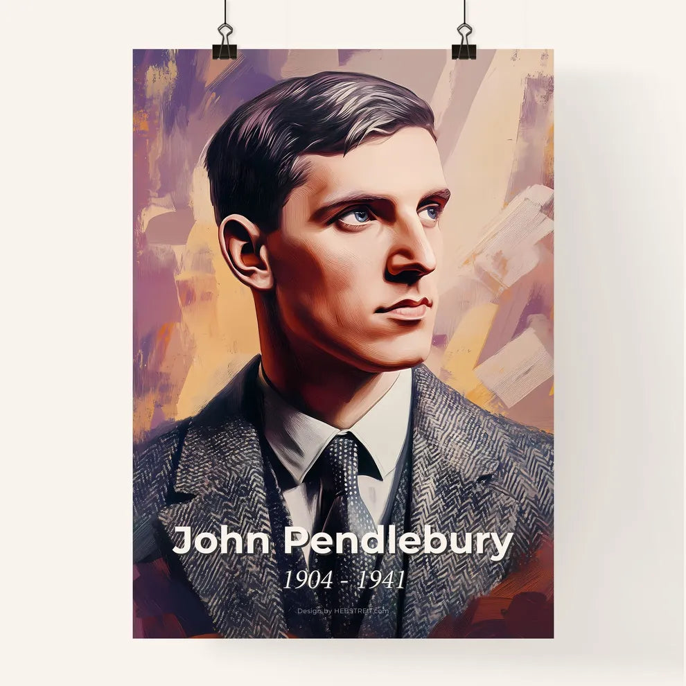 Portrait of John Pendlebury Poster