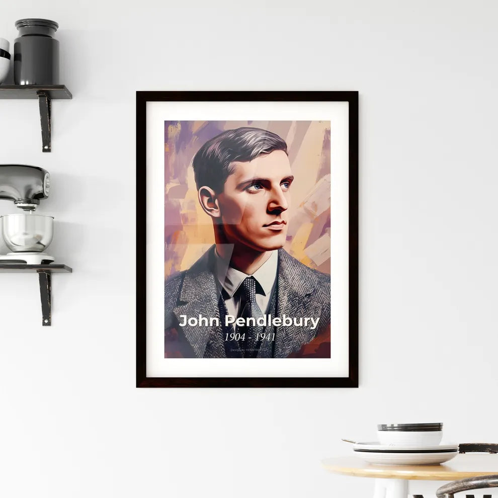 Portrait of John Pendlebury Hangings