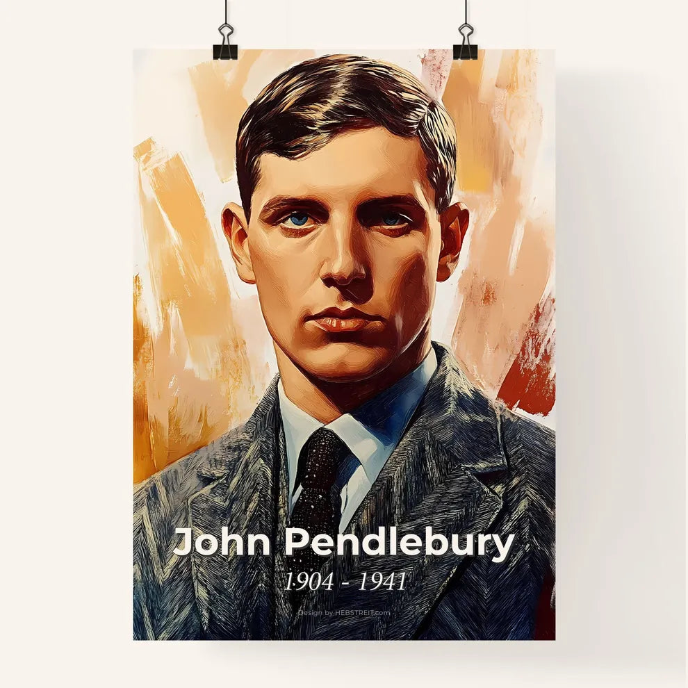 Portrait of John Pendlebury Poster