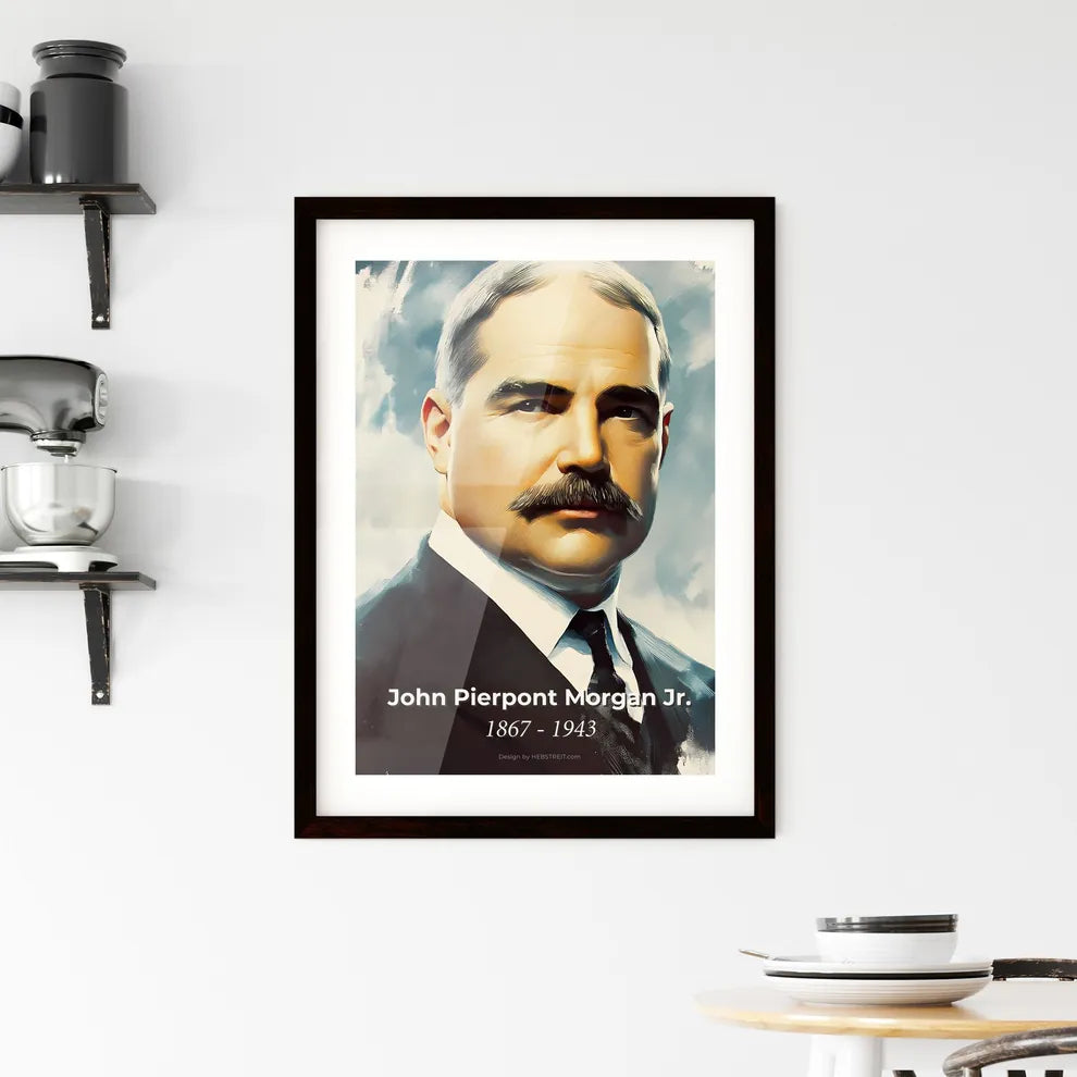 Portrait of John Pierpont Morgan Jr. Hangings