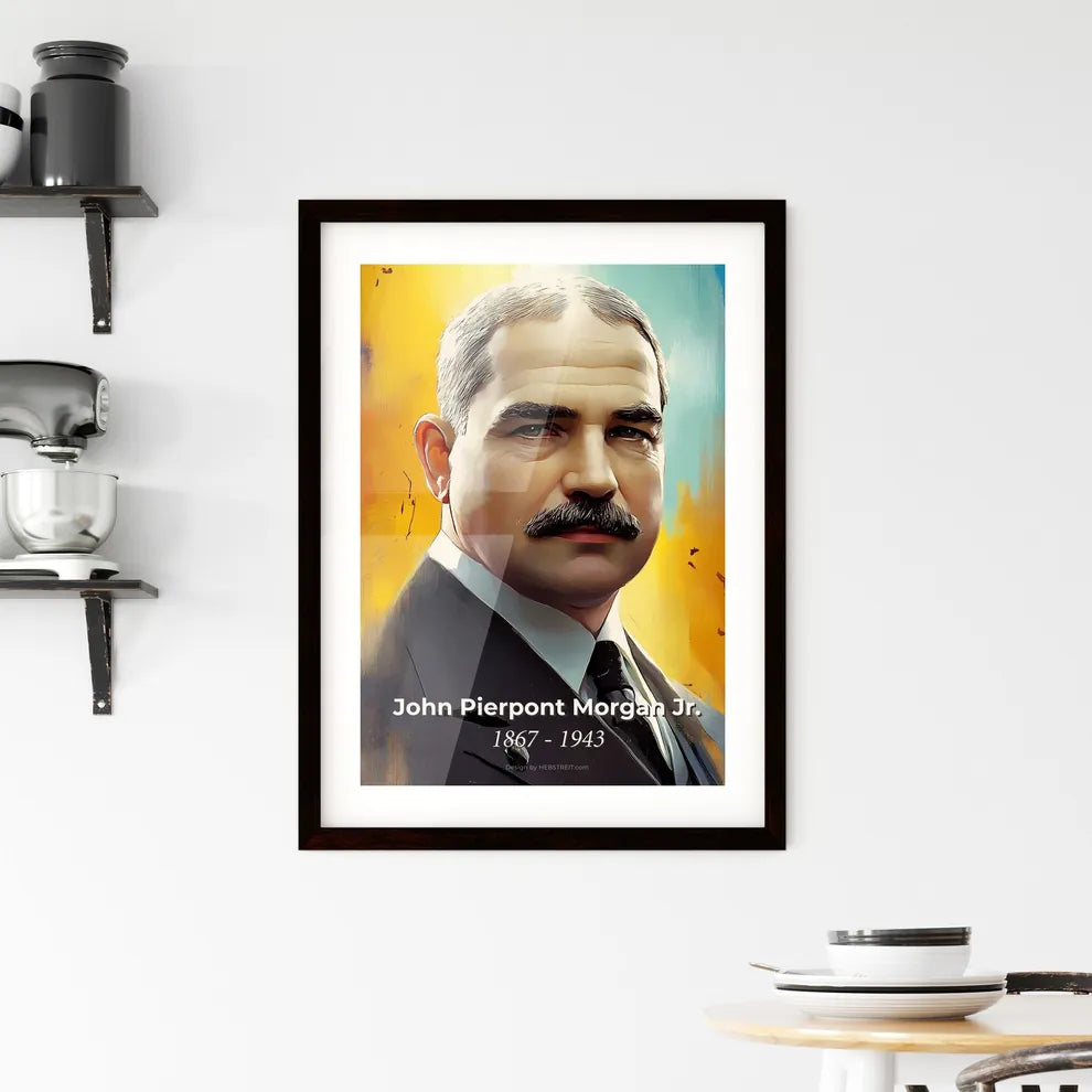 Portrait of John Pierpont Morgan Jr. Hangings