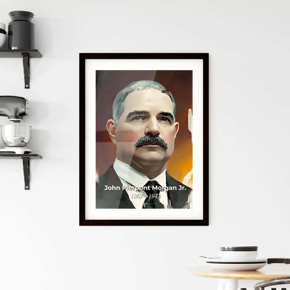 Portrait of John Pierpont Morgan Jr. Hangings