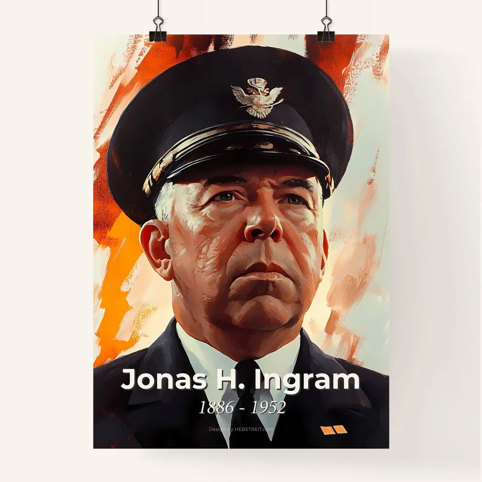 Portrait of Jonas H. Ingram Poster