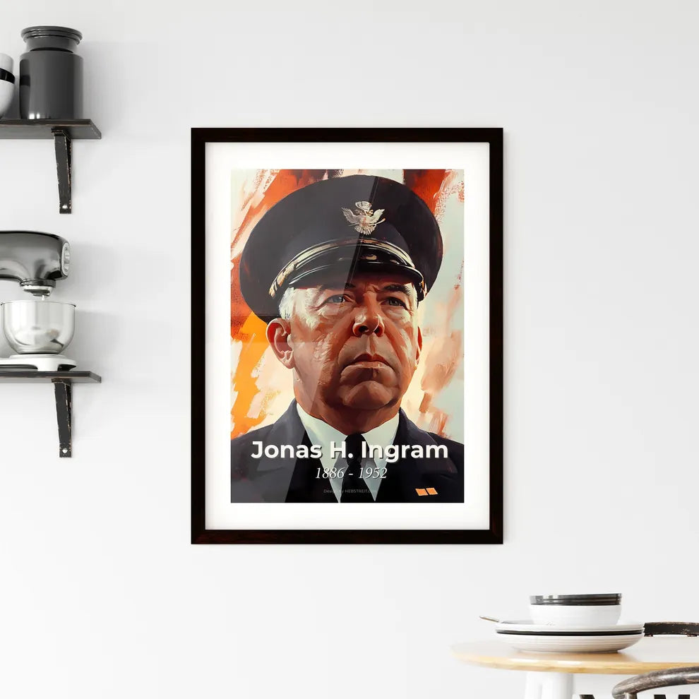 Portrait of Jonas H. Ingram Hangings