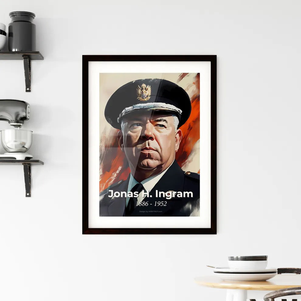 Portrait of Jonas H. Ingram Hangings