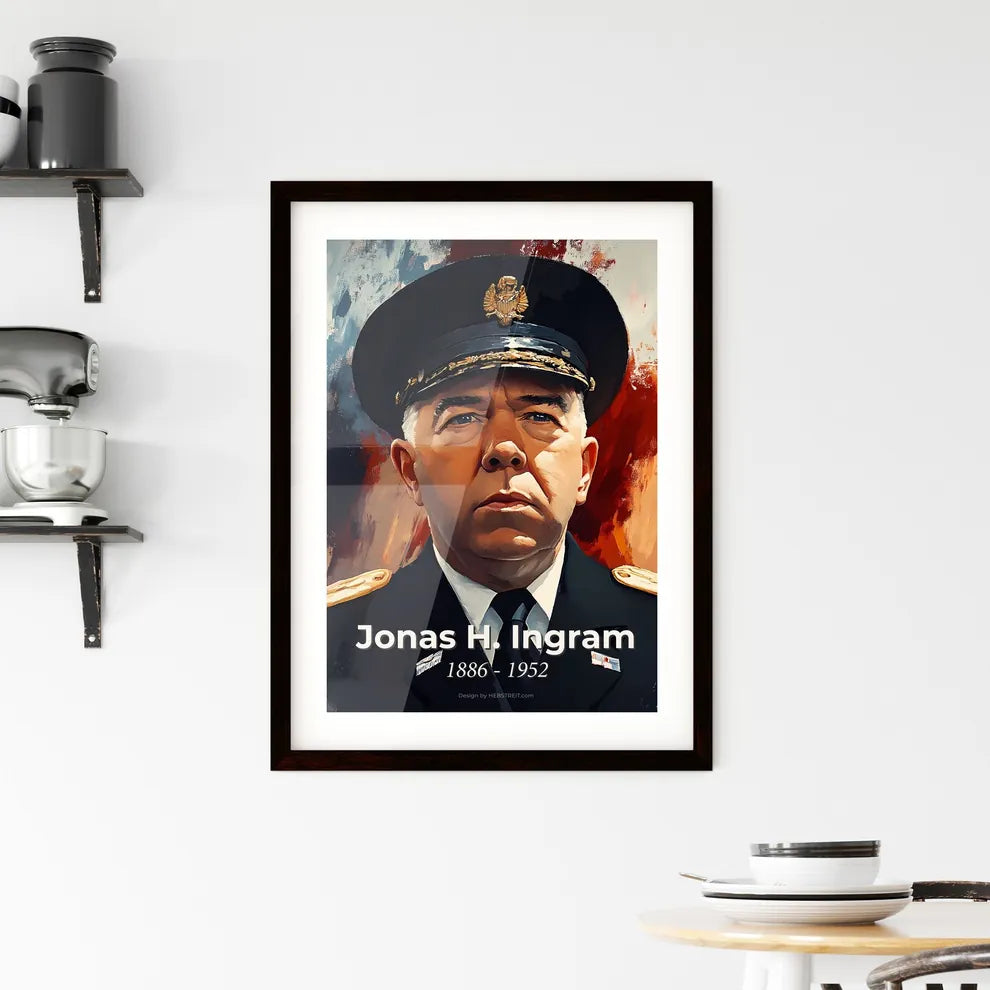 Portrait of Jonas H. Ingram Hangings