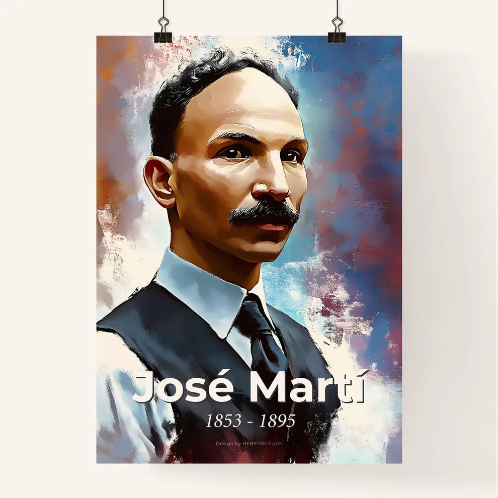 Portrait of José Martí Poster