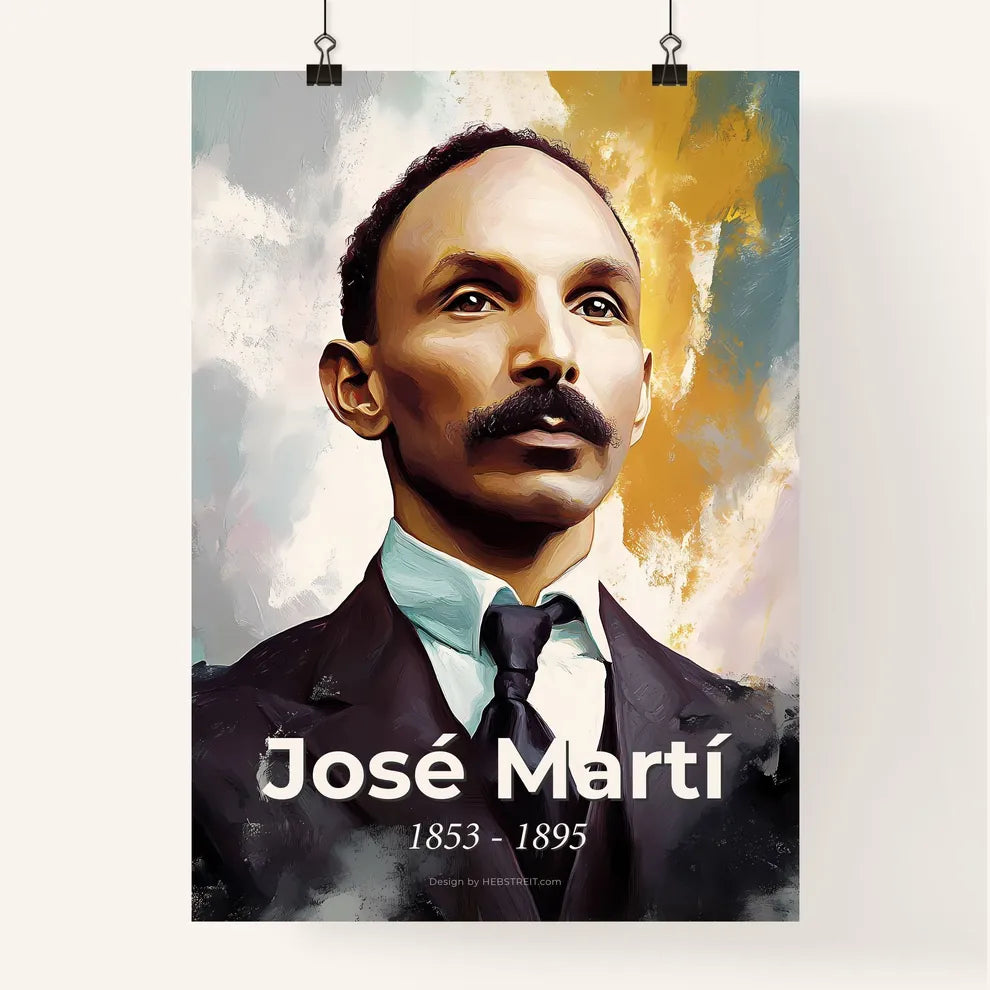 Portrait of José Martí Poster