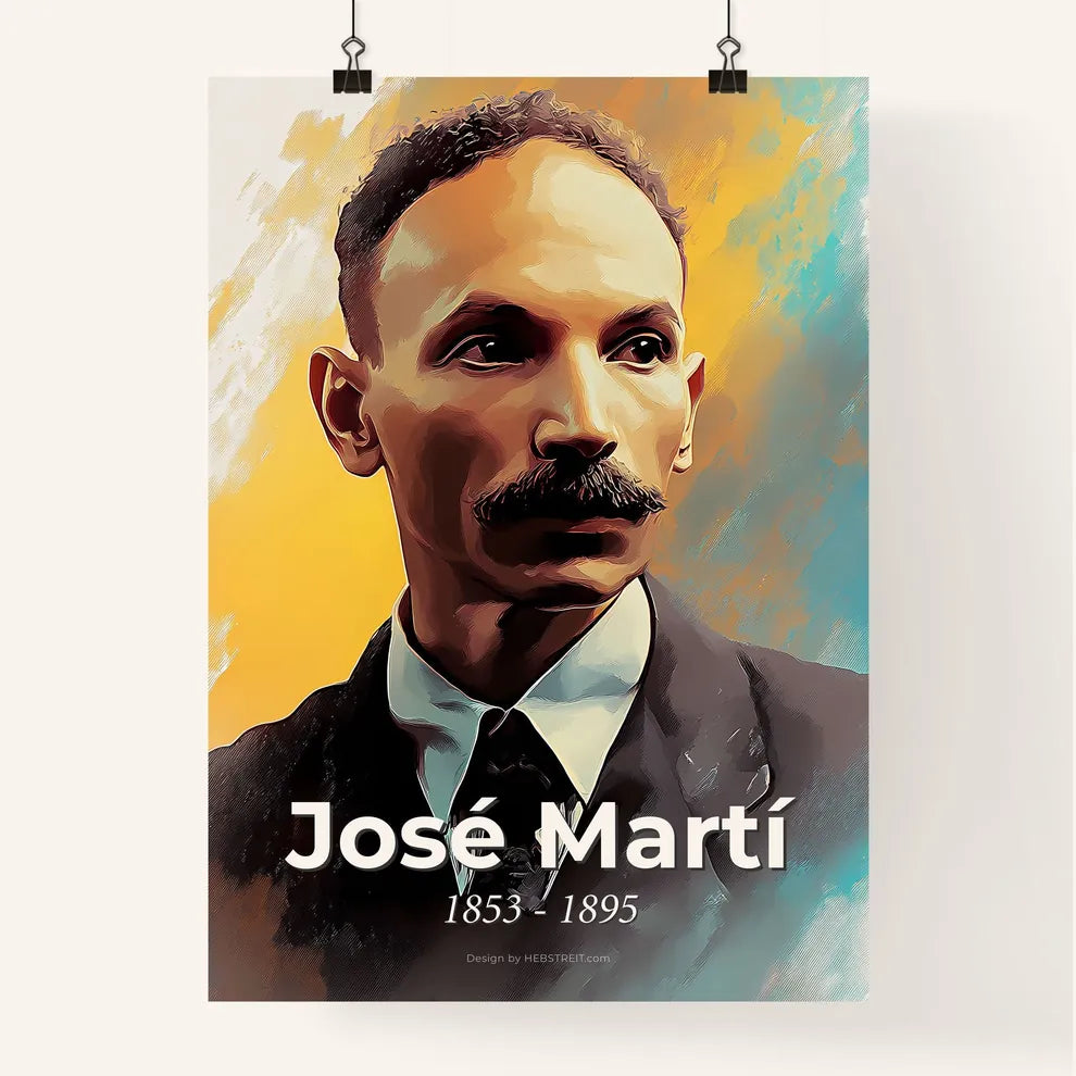 Portrait of José Martí Poster