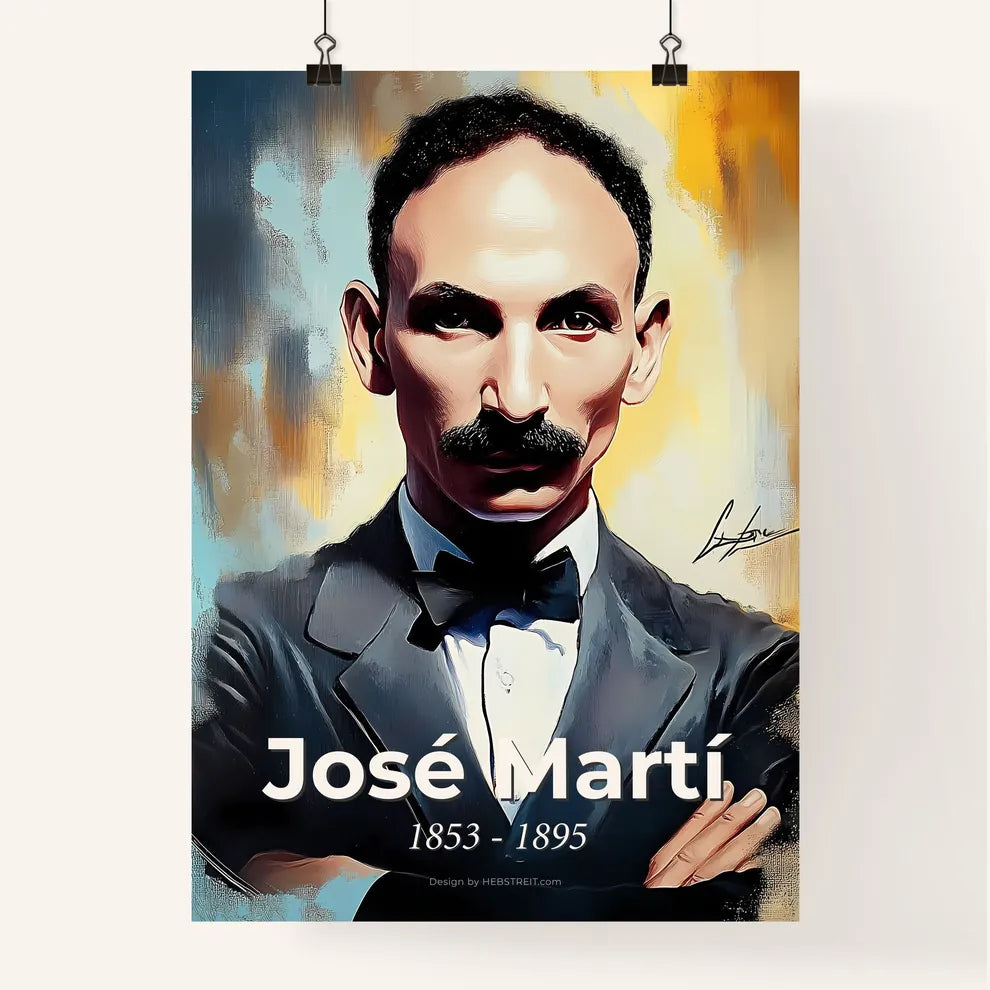 Portrait of José Martí Poster