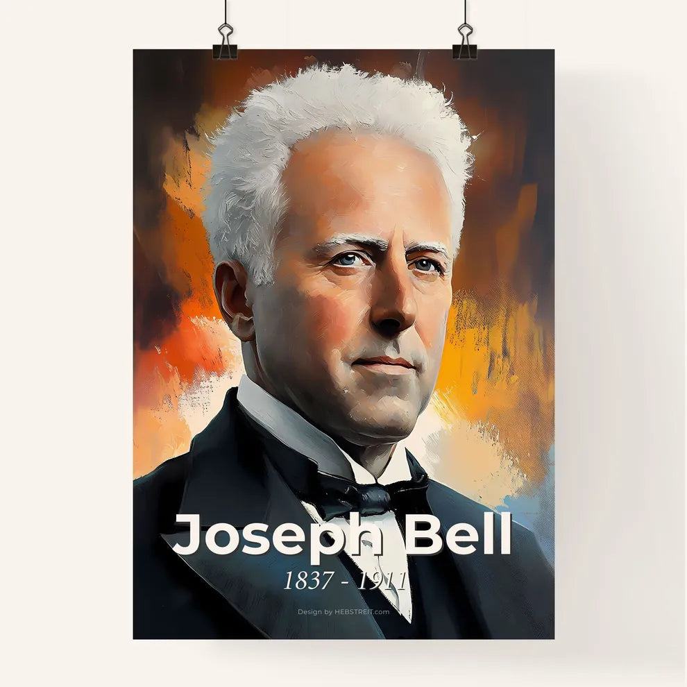 Portrait of Joseph Bell Poster