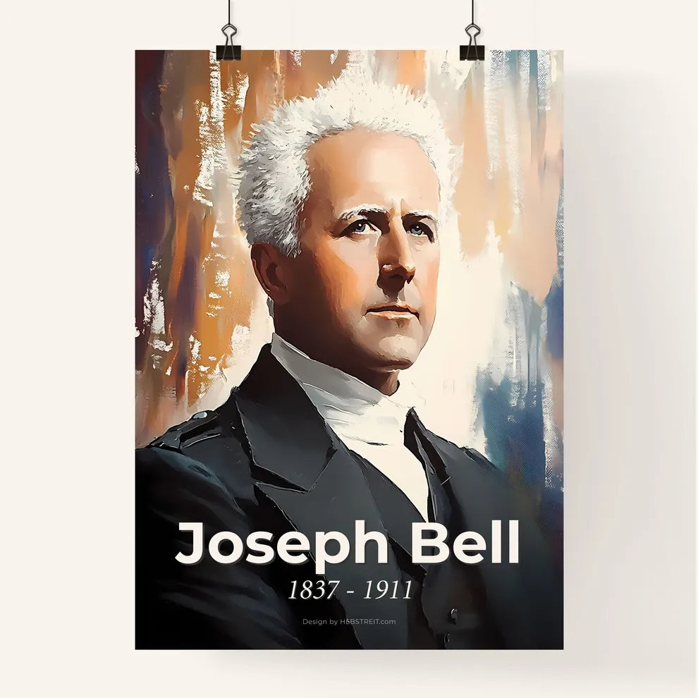 Portrait of Joseph Bell Poster