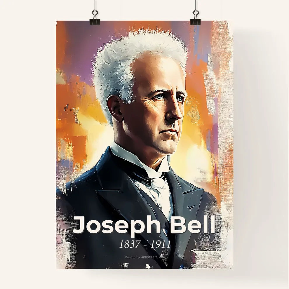 Portrait of Joseph Bell Poster