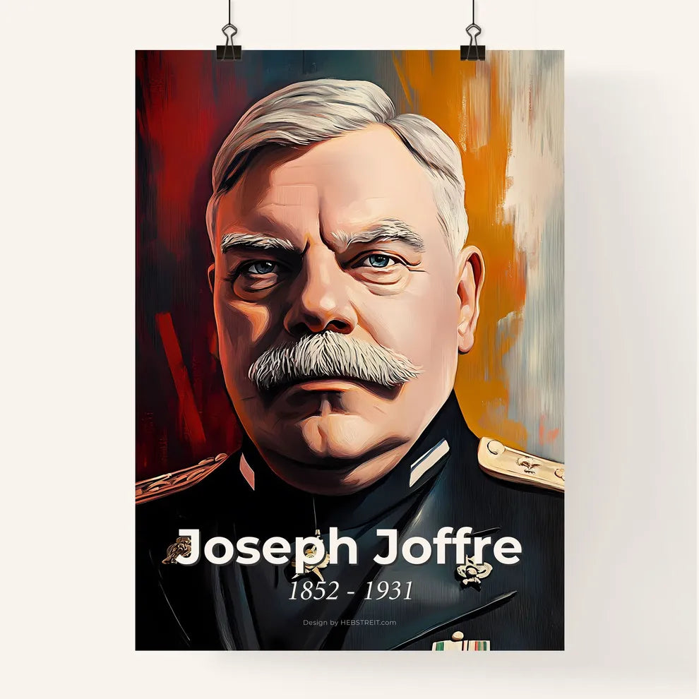 Portrait of Joseph Joffre Poster
