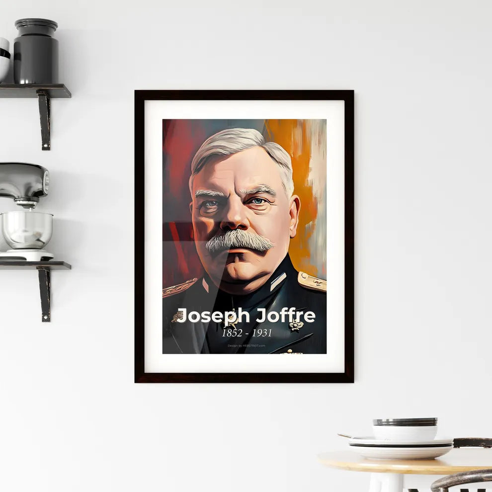 Portrait of Joseph Joffre Hangings