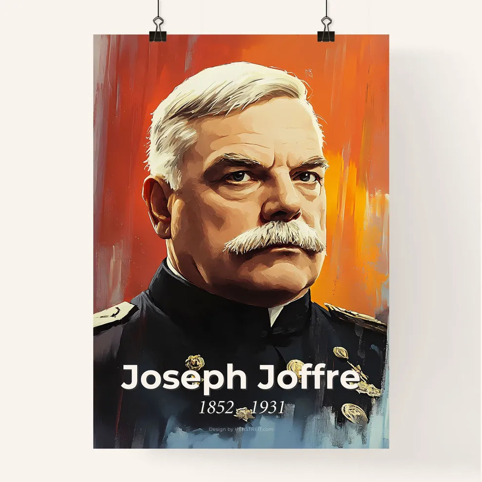Portrait of Joseph Joffre Poster