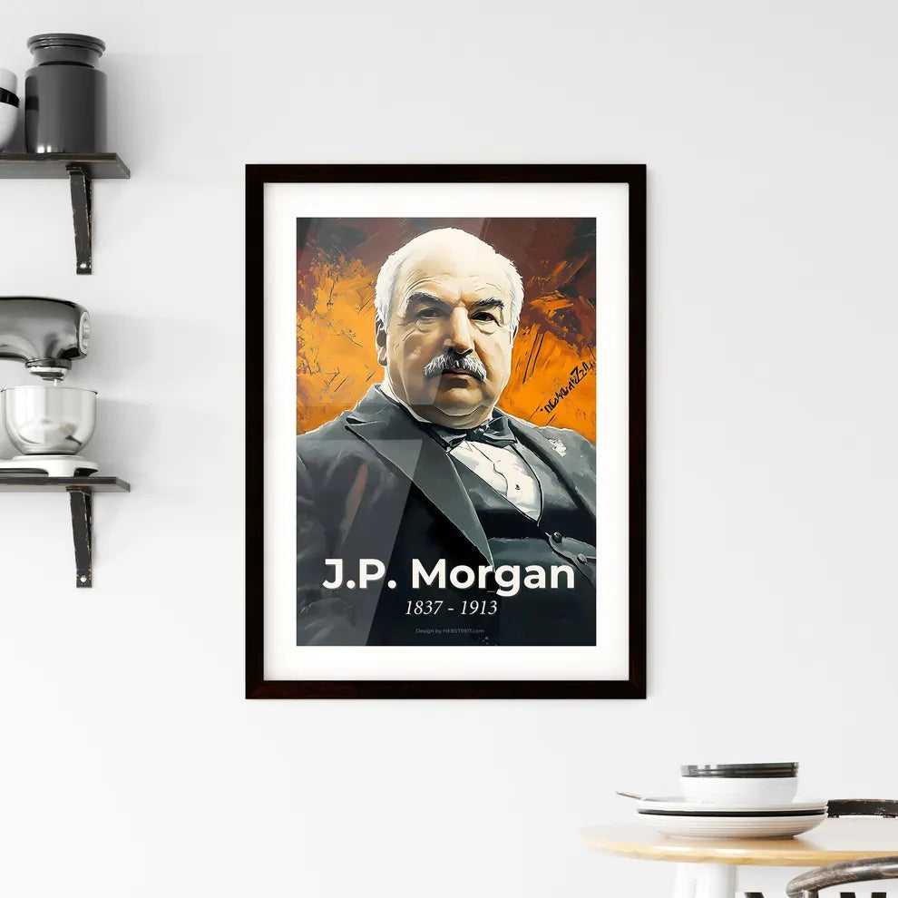 Portrait of J.P. Morgan Hangings