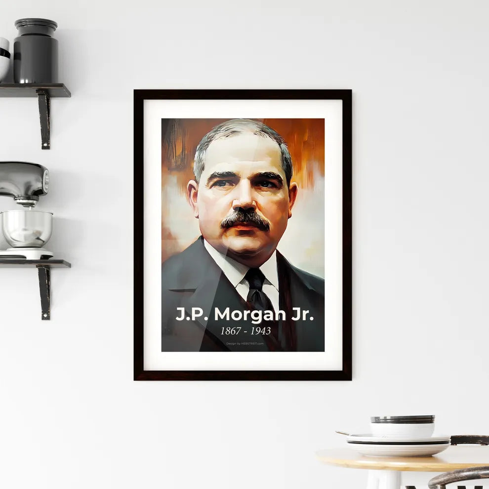 Portrait of J.P. Morgan Jr. Hangings