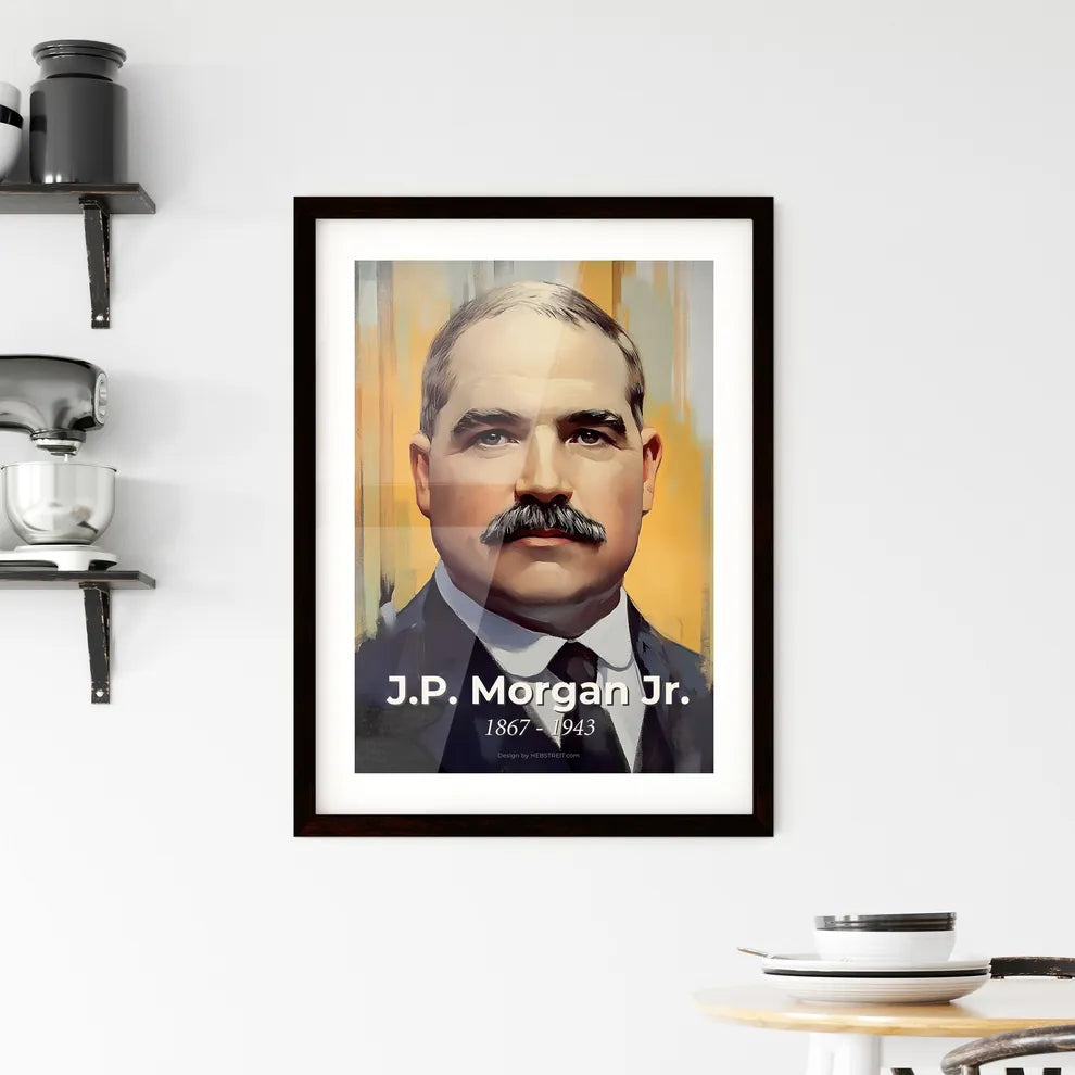 Portrait of J.P. Morgan Jr. Hangings