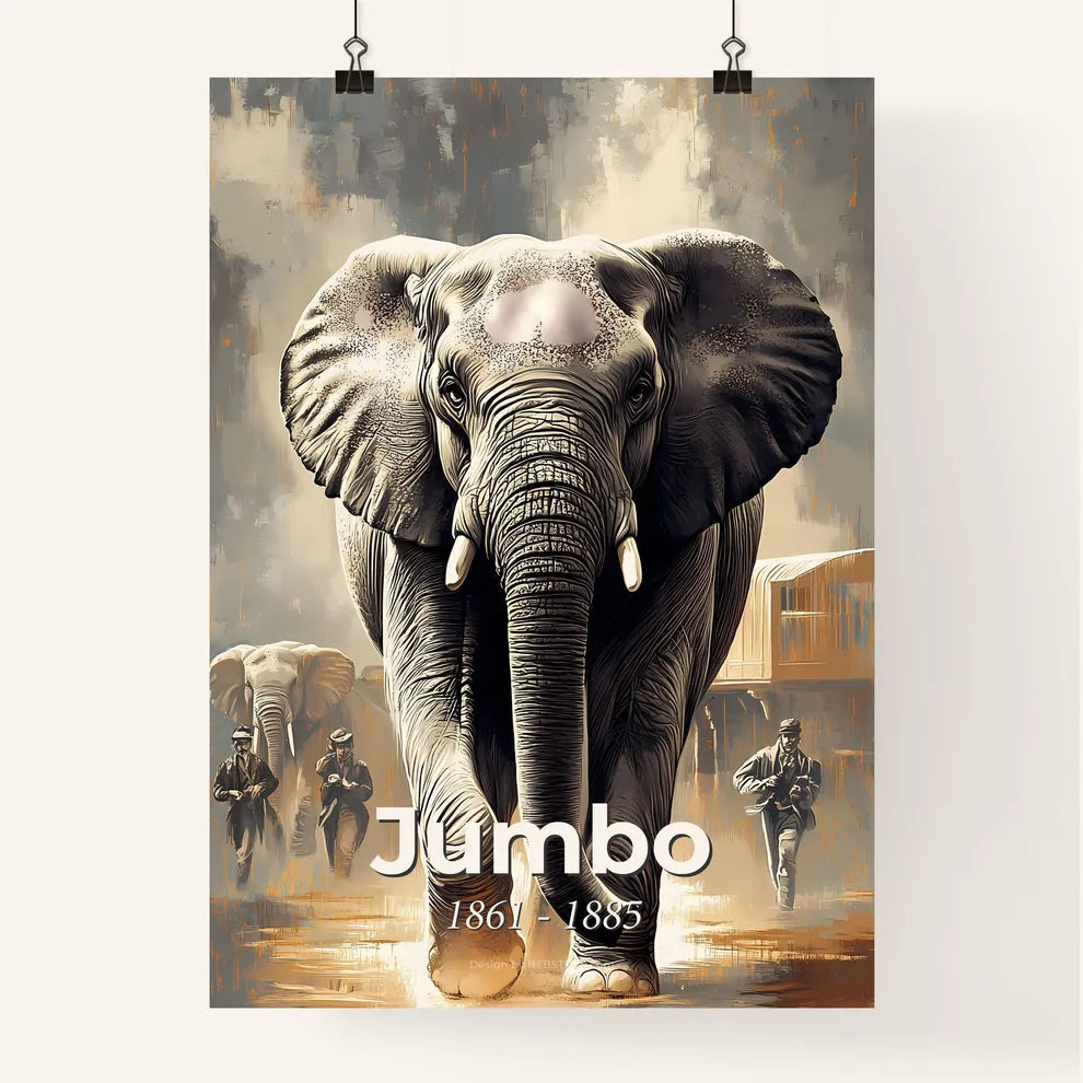 Portrait of Jumbo Poster