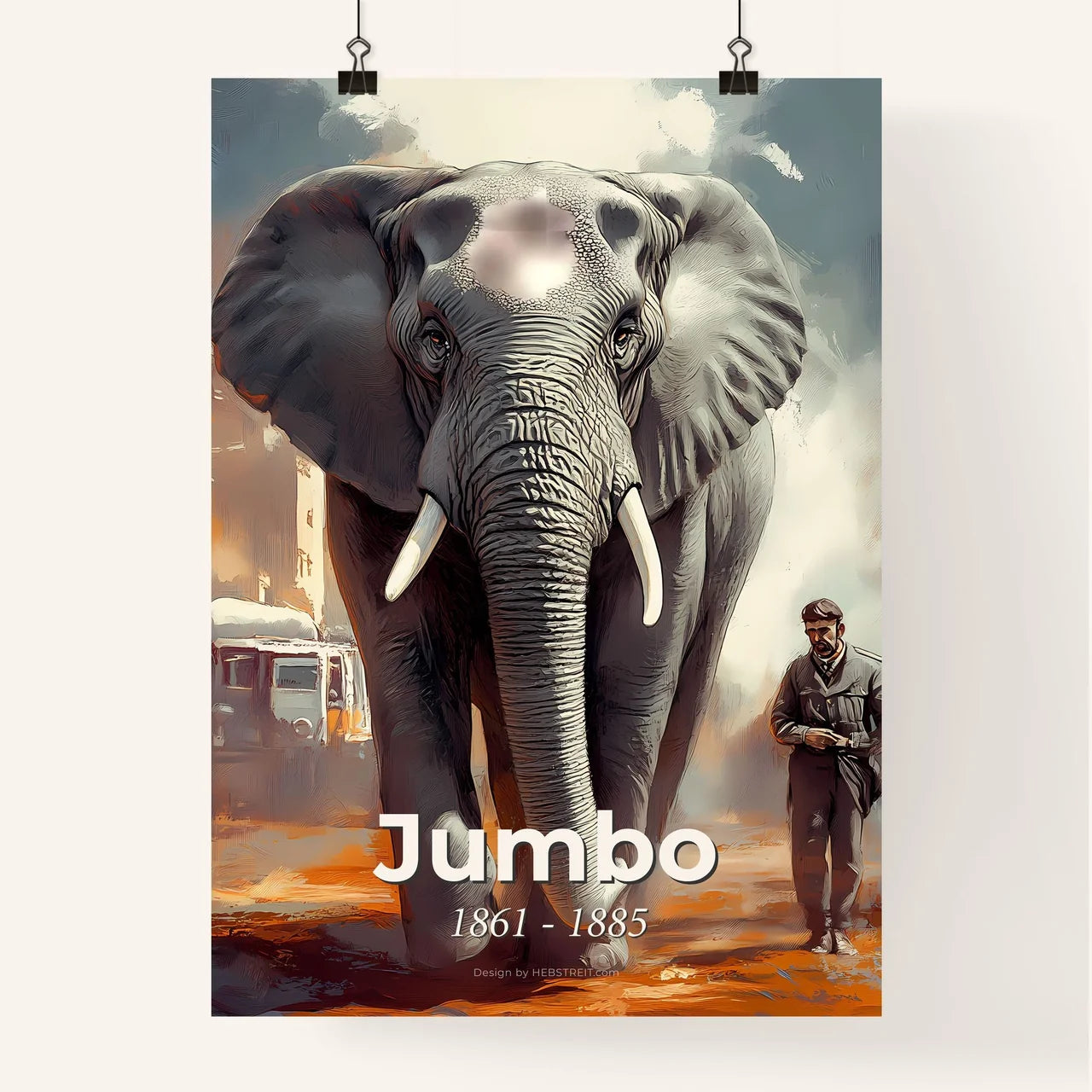 Portrait of Jumbo Poster