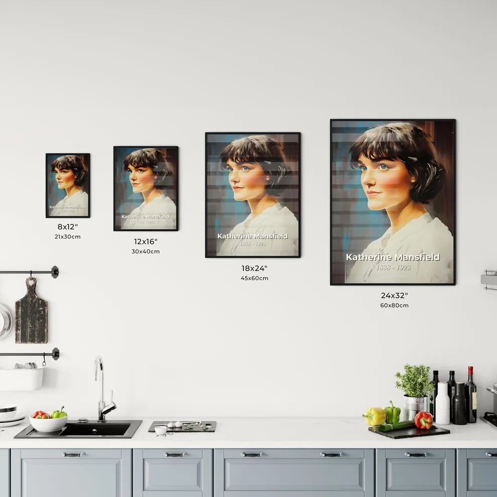 Portrait of Katherine Mansfield - Kitchen Hangings