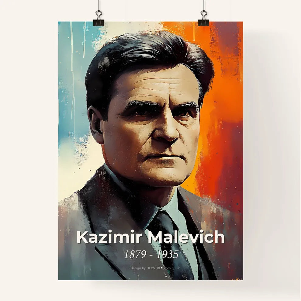 Portrait of Kazimir Malevich Poster