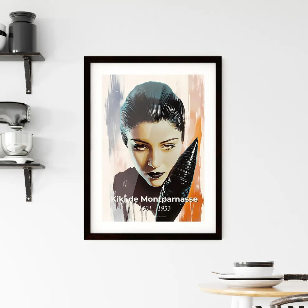 Portrait of Kiki de Montparnasse Framed Print