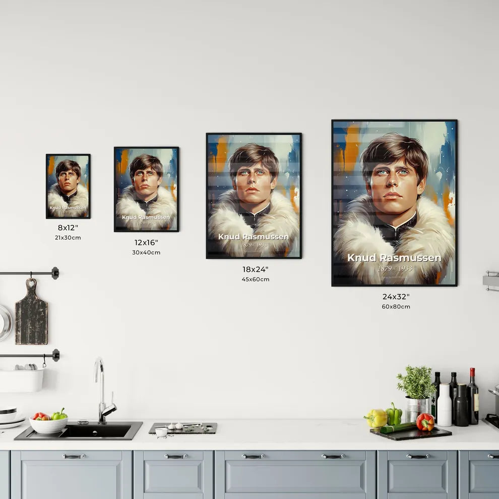 Portrait of Knud Rasmussen - Kitchen Hangings