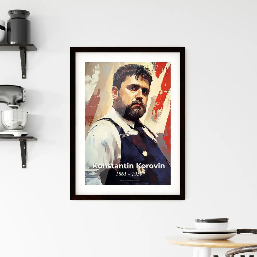 Portrait of Konstantin Korovin Hangings