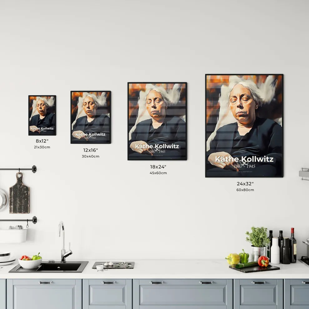 Portrait of Käthe Kollwitz - Kitchen Hangings