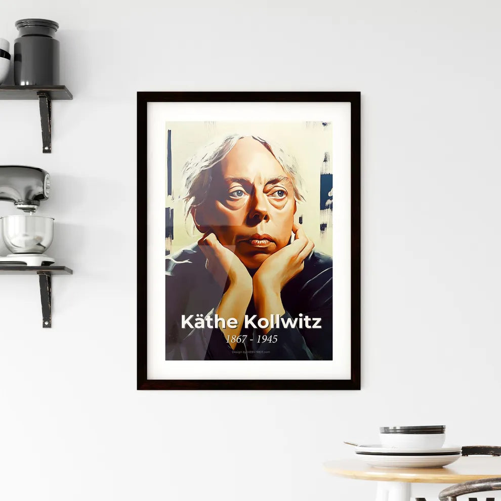 Portrait of Käthe Kollwitz Framed Print