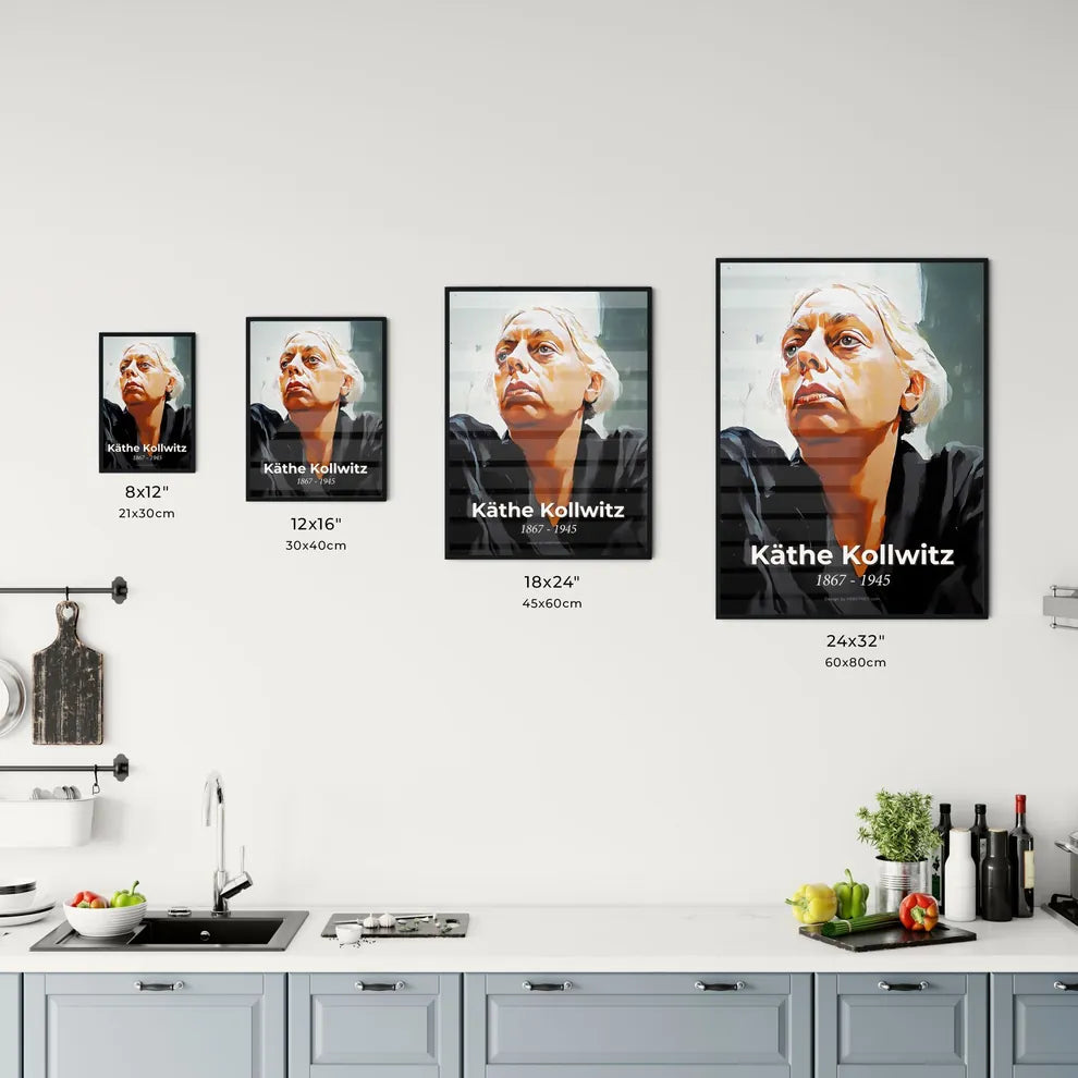 Portrait of Käthe Kollwitz - Kitchen Hangings