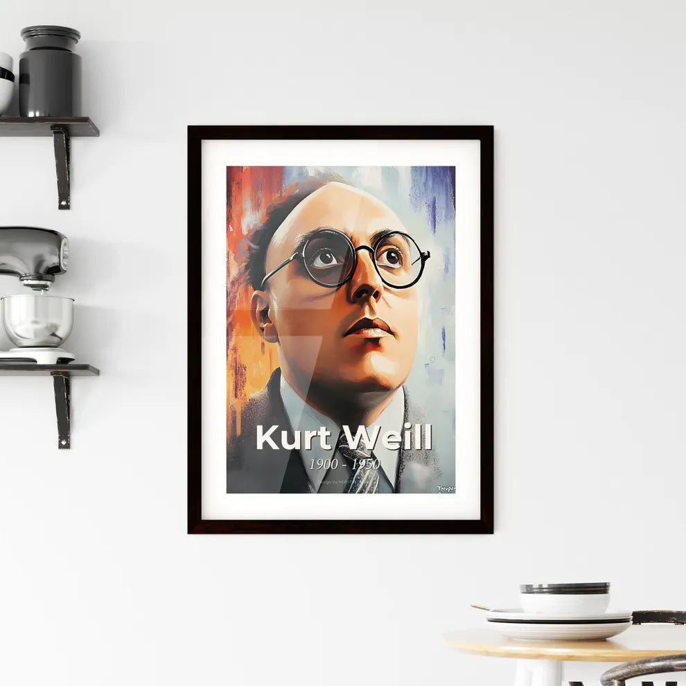 Portrait of Kurt Weill Hangings