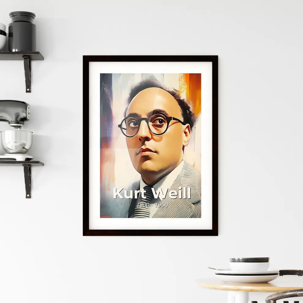 Portrait of Kurt Weill Hangings