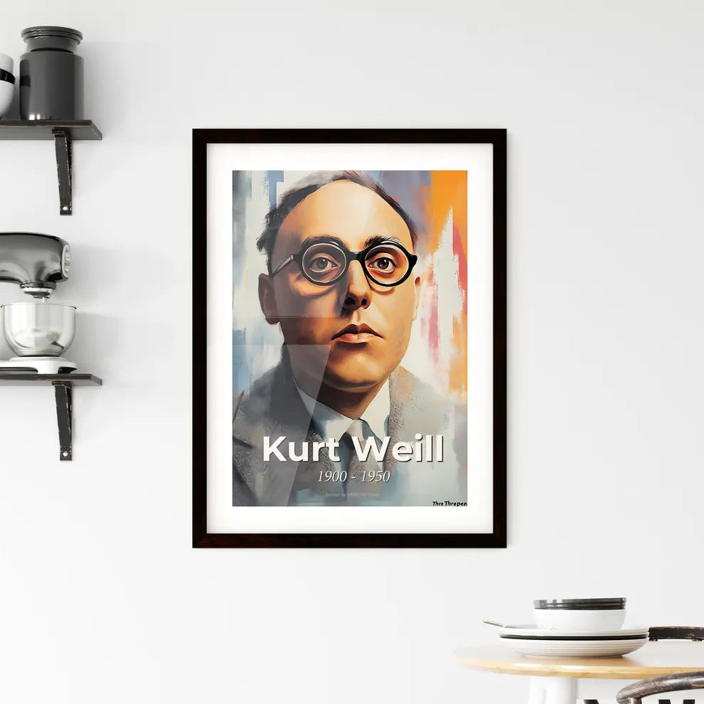 Portrait of Kurt Weill Hangings