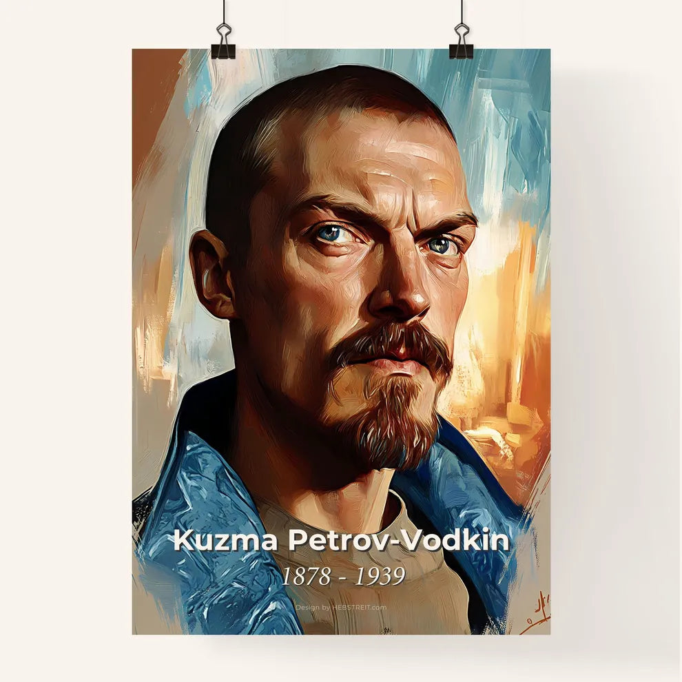 Portrait of Kuzma Petrov Poster