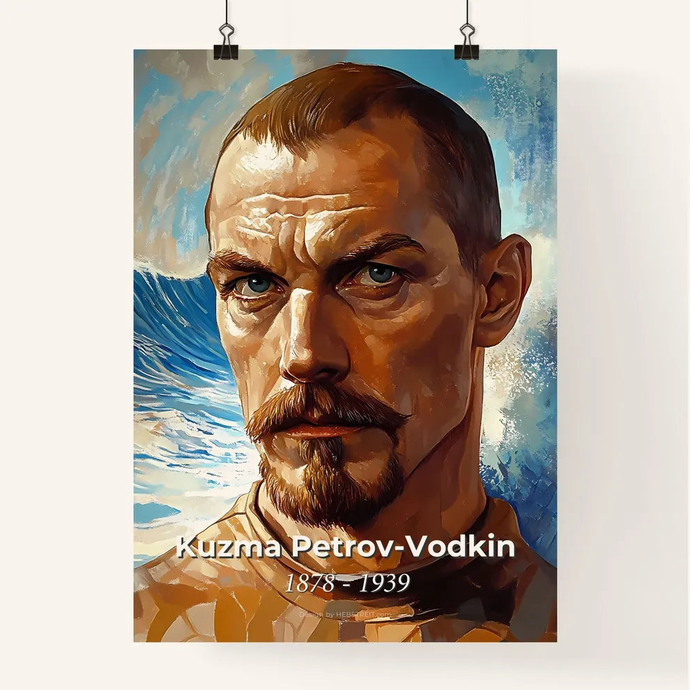 Portrait of Kuzma Petrov Poster