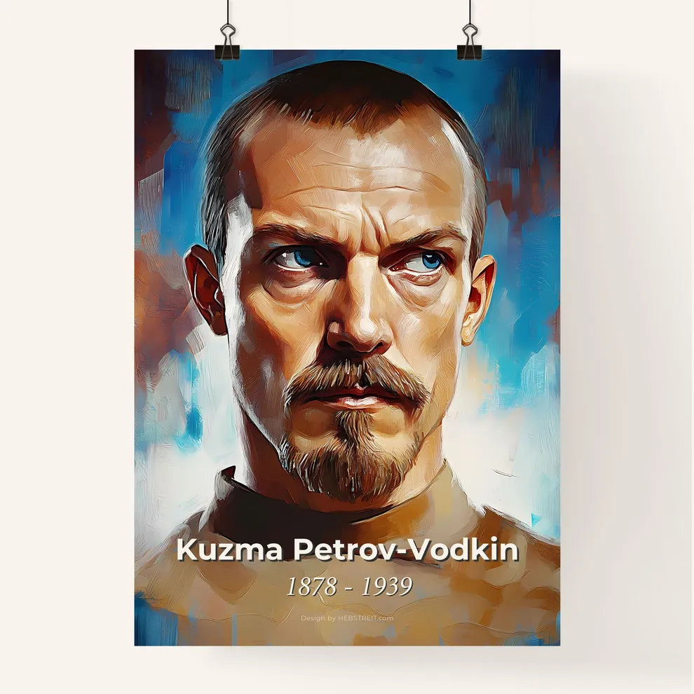 Portrait of Kuzma Petrov Poster