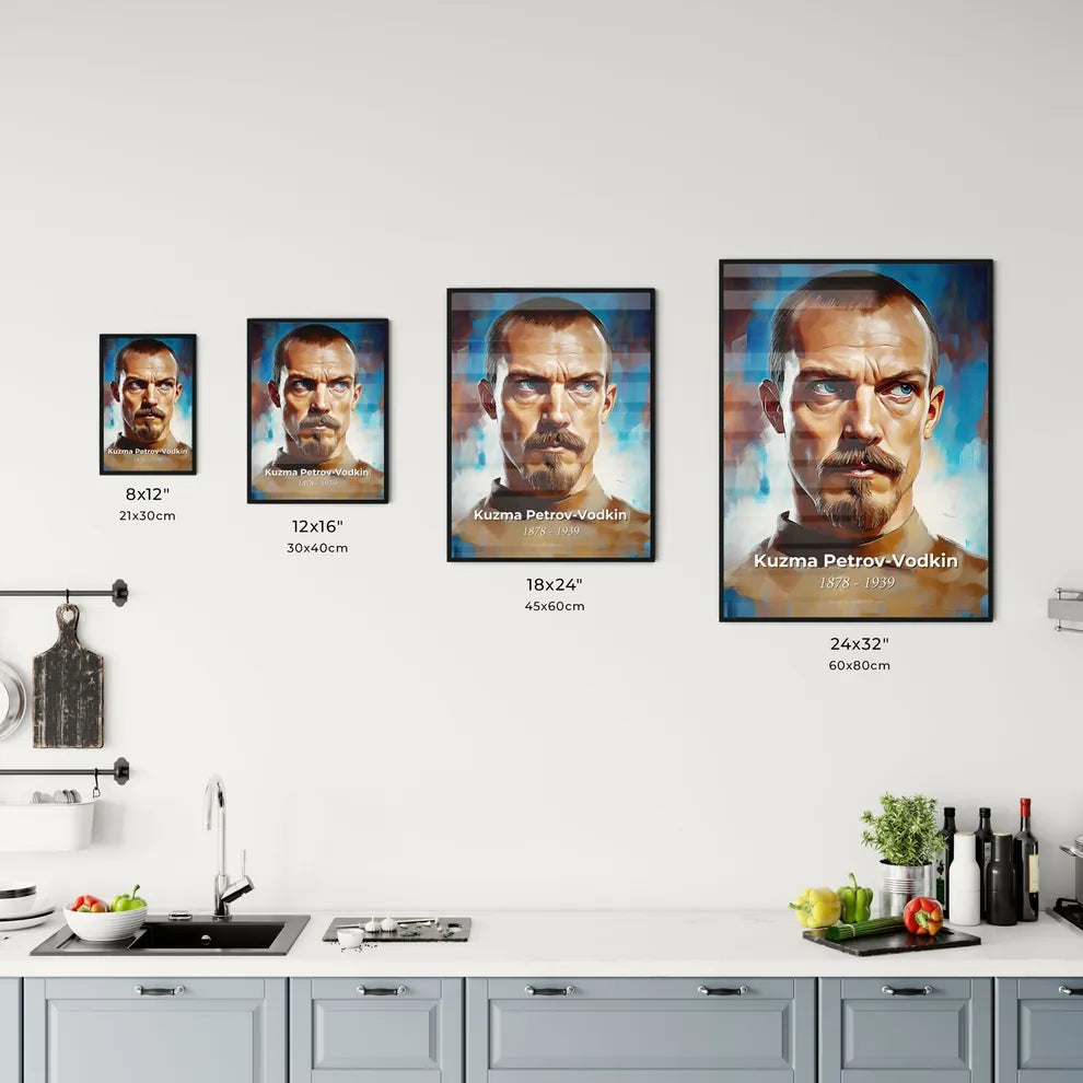 Portrait of Kuzma Petrov Size Chart