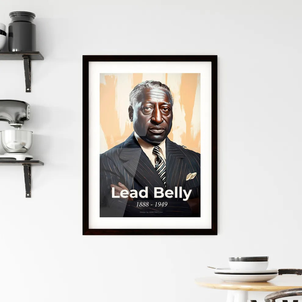 Portrait of Lead Belly Hangings