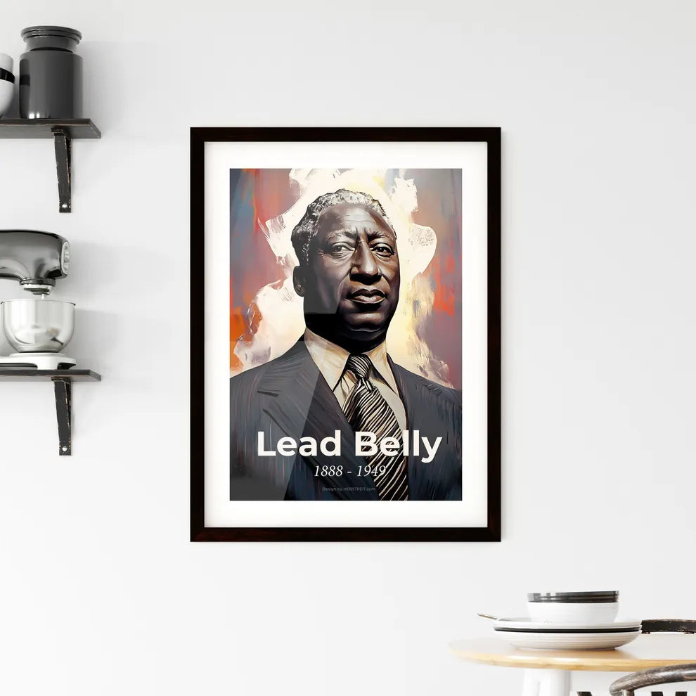Portrait of Lead Belly Hangings
