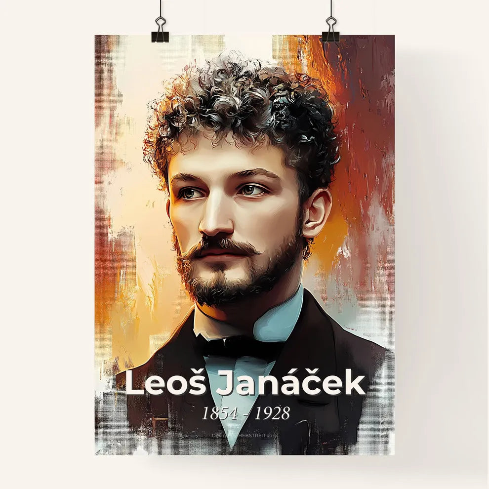 Portrait of Leoš Janáček Poster